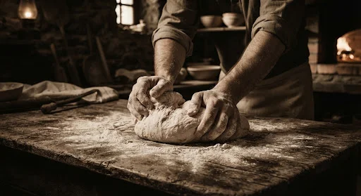 Heritage baking traditional process